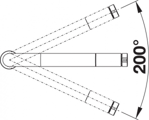 Blancovonda, Hochdruck chrom, 518434