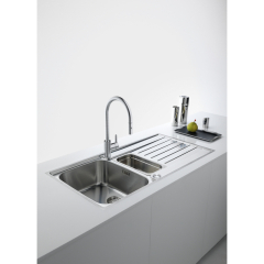 Franke Argos AGX 251 G SlimTop, Flachrand, Edelstahl Glatt, 127.0380.391