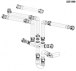 BLANCO Beckenverbindung, 225089