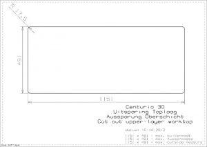 Reginox Centurio L 30, als Auflagesple und flchenbndige Sple einbaubar, R19627