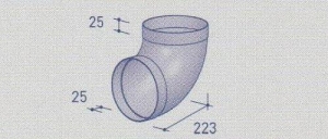 berbel 90-Bogen 150 rund