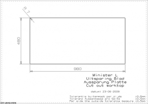 Reginox Minister 10, Becken reversibel, als Auflagesple einbaubar