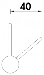 Ideal Standard Gusto L1, sun rose, Einhebelmischer, Hochdruck, 5024174