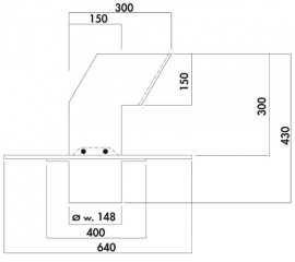 Naber COMPAIR flow 150 Dachlfter, Edelstahl, 4043021