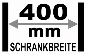 Naber Selectakit Cox Base 39 / 400-1, Abfallsystem Frontauszug, Vollauszug, 8012443