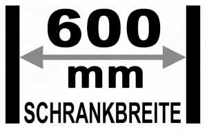 Naber Selectakit Cox Base 2T / 600-3, Abfallsystem Frontauszug, Vollauszug, 8012354