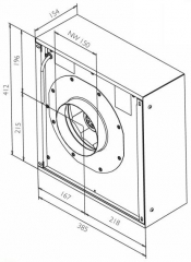 Silverline AWM 1150 Externer Motor. Mit 5 Jahren Garantie!