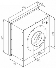 Silverline IWM 1100 Externer Motor. Mit 5 Jahren Garantie!