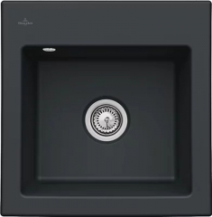 Villeroy & Boch Subway 50 S, Farbe S5 Ebony, Premiumline