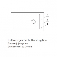 Villeroy & Boch Timeline 50, Farbe J0 Chromit, Premiumline