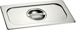 Gaggenau GN 410 130, Gastronorm-Abdeckung aus Edelstahl GN 1/3