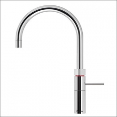 Quooker Fusion Round, COMBI+ Plus, verchromt glnzend, 22+FRCHR, 7 JAHRE GARANTIE