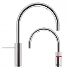 Quooker Nordic Round Twintaps, PRO3-VAQ, verchromt glnzend, 3NRCHRTT, 7 JAHRE GARANTIE