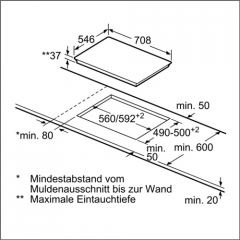 Neff MR 1472 N / M14R72N2,  Elektro-Glaskeramikkochfeld, 70 cm, mit 5 Jahren Garantie!