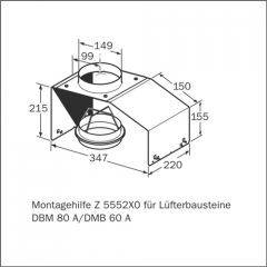 Neff Montagehilfe fr Lfterbausteine  Z5552X0