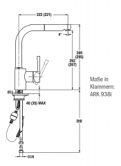 Teka ARK 938, Hochdruck, chrom, 239381200