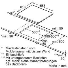 Neff TBT 1676 N / T16BT76N0, Autarkes Elektrokochfeld, TwistPad Flat, 60 cm, mit 5 Jahren Garantie!