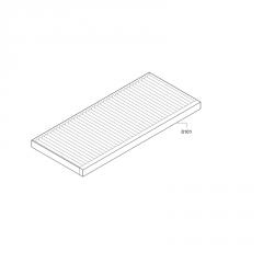 Neff Clean Air Standard Geruchsfilter (Ersatzbedarf) fr Flachschirmhauben/Lfterbausteine, Z51ITB2X4