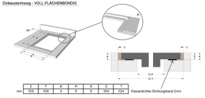 Novy Domino 3762 Groflcheninduktion, Auflage oder voll-flchenbndiger Einbau, mit 5 Jahren Garantie