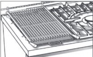 Lacanche Gas-Grill Edelstahl Rost, LCKG