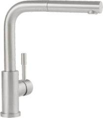 Villeroy & Boch Armatur Steel Shower, Edelstahl massiv, Schlauchbrause, 969701LC