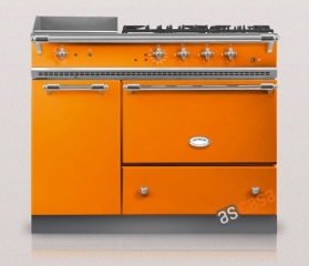 Lacanche Chassagne Classic, Kochstation, 110,5 cm, Farbe Mandarine, mit 5 Jahren Garantie!