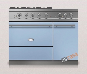 Lacanche Savigny Modern, Kochstation, 110,5 cm, Farbe Delfter Blau, mit 5 Jahren Garantie!