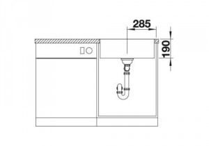 Blanco Claron XL 60-IF DampfgarPlus, Steelart, InFino Ablauf, 521595