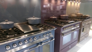 Steel Genesi 120, Rangecooker, 120 cm, Multifunktion, Farbe Celeste, G12FF-6MCE, mit 5 Jahren Garantie!