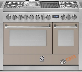 Steel Genesi 120, Rangecooker, 120 cm, Multifunktion, Farbe Sabbia, G12FF-6MSA, mit 5 Jahren Garantie!