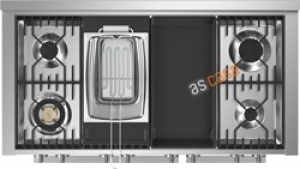 Steel Genesi 120, Rangecooker, 120 cm, Multifunktion, Farbe Celeste, G12FF-4TFCE, mit 5 Jahren Garantie!