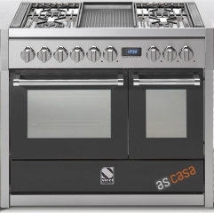 Steel Genesi 100, Rangecooker, 100 cm, Multifunktion, Farbe Anthrazit, G10FF-6WAN, mit 5 Jahren Garantie!