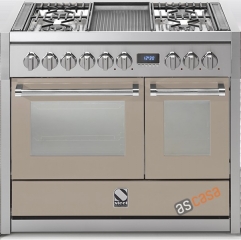 Steel Genesi 100, Rangecooker, 100 cm, Multifunktion, Farbe Sabbia, G10FF-6WSA, mit 5 Jahren Garantie!