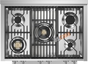 Steel Genesi 100, Rangecooker, 100 cm, Multifunktion, Farbe Schwarz, G10FF-4MBA, mit 5 Jahren Garantie!