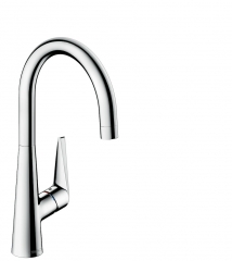 hansgrohe Talis S 260, edelstahlfinish, Hochdruck, 5026111