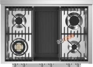 Steel Genesi 100, Rangecooker, 100 cm, Multifunktion, Farbe Schwarz, G10FF-4BBA, mit 5 Jahren Garantie!