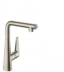 hansgrohe Talis Select S 300, edelstahlfinish, Hochdruck, 5026115