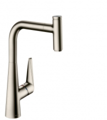 hansgrohe Talis Select S 360, edelstahlfinish, Hochdruck, 5026117