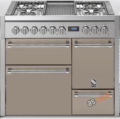 Steel Genesi 100, Rangecooker, 100 cm, Multifunktion, 3 fen, Farbe Sabbia, G10FFF-D-6WSA, mit 5 Jahren Garantie!