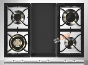 Steel Ascot 100, Rangecooker, 100 cm, Combisteam, Farbe Celeste, A10SF-4TCE , mit 5 Jahren Garantie!