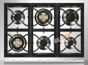 Steel Ascot 100, Rangecooker, 100 cm, Multifunktion, 3 fen, Farbe Bordeauxrot, A10FFF-6WBR , mit 5 Jahren Garantie!