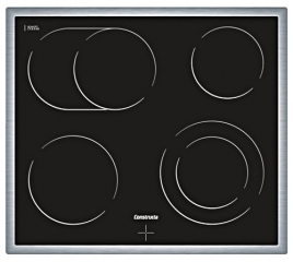 Constructa CM323052, Elektrokochstelle herdgebunden, Edelstahlrahmen, mit 5 Jahren Garantie!