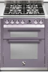 Steel Ascot 70, Rangecooker, 70 cm, Multifunktion, Farbe Ametista, A7FF-4IAA, mit 5 Jahren Garantie!