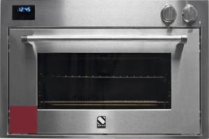 Steel Genesi 90x60, Einbaubackofen, Combisteam, Farbe Bordeauxrot, GFE9-SBR, mit 5 Jahren Garantie!