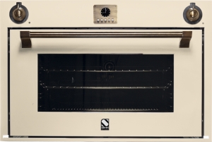 Steel Ascot 90x60, Einbaubackofen, Combisteam, Farbe Crema, AFE9-SCR, mit 5 Jahren Garantie!