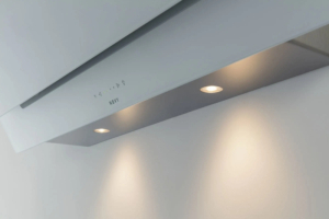 Novy Vision Wandhaube 7841,  Glas wei� Wandhaube, Abluftversion, mit 5 Jahren Garantie