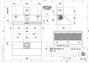 Steel Genesi 120 Wandhaube, Crema, 120 cm, GK120CR, mit 5 Jahren Garantie!