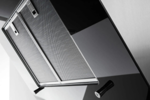 Novy Vision Wandhaube 7840, Glas schwarz Wandhaube, Abluftversion, mit 5 Jahren Garantie