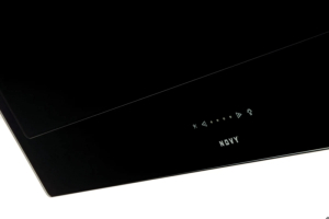 Novy Vision Wandhaube 7840, Glas schwarz Wandhaube, Abluftversion, mit 5 Jahren Garantie