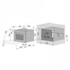 V-ZUG Combair V6000 45, Backofen, WLAN, 2105000006, 10 JAHRE GARANTIE!